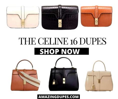 celine bag replica vs real|celine clasp bag dupe.